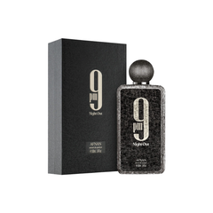perfume de marca afnan, contiene 100 ml y su empaque es de color negro, es un perfume para hombre.