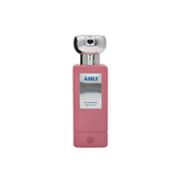 perfume de marca ahli, contiene 60 ml y su empaque es de color rosado, es un perfume para mujer