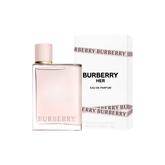 perfume de marca burberry, contiene 100 ml y su empaque es de color blanco con rosado, es un perfume para mujer
