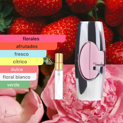 perfume de marca guess, contiene muestra de 5 ml , es un perfume para mujer