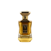 perfume de marca voet, contiene 75 ml y su empaque es de color dorado, es un perfume unisex