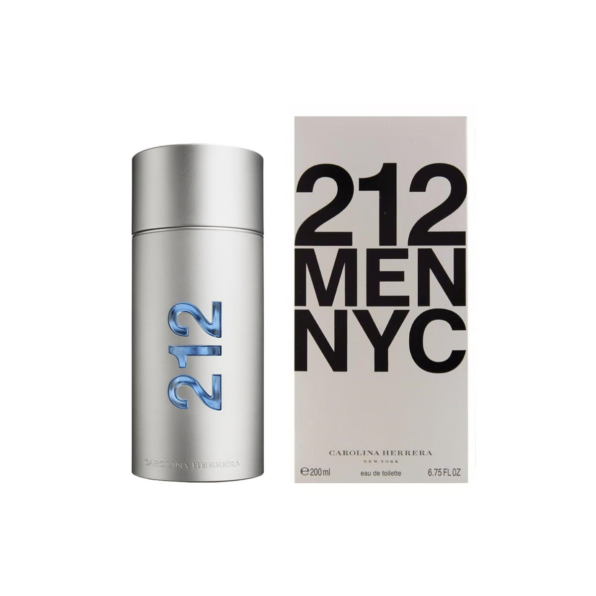 perfume de marca carolina herrera, contiene 100 ml y su empaque es de color gris, es un perfume para hombre
