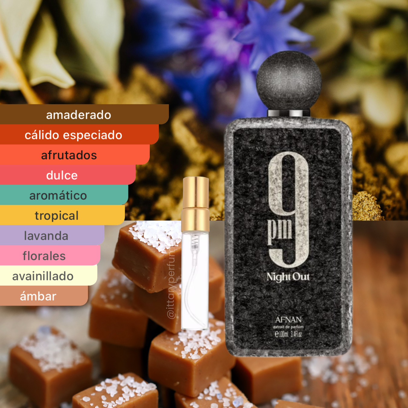 perfume de marca afnan, contiene 5ml, perfume para hombre
