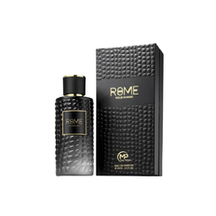 perfume de marca mast perfume, contiene 100 ml y su empaque es de color negro con dorado, es un perfume para hombre