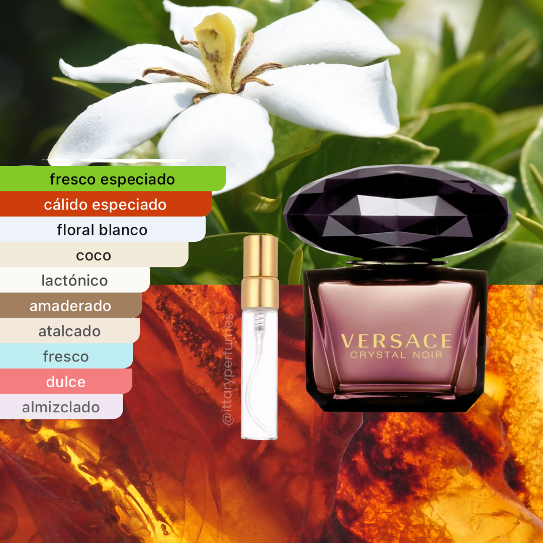 perfume de marca versace, contiene muestra de 5 ml , es un perfume para mujer